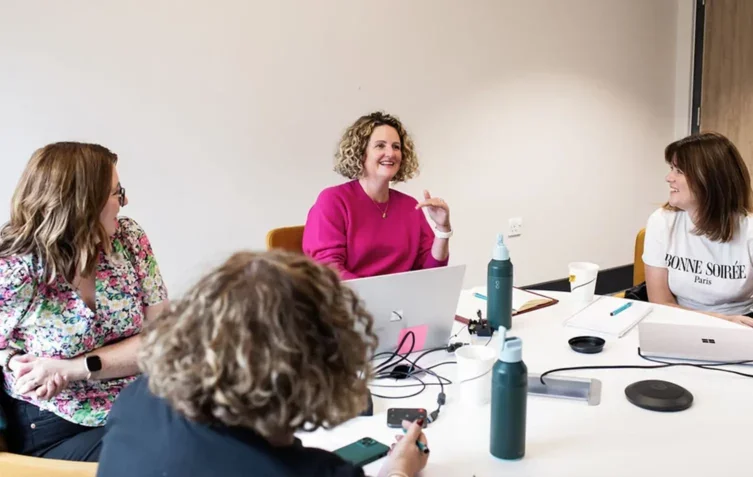 AG team members in a meeting